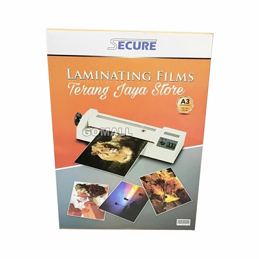 

Plastik Laminating A3 Secure