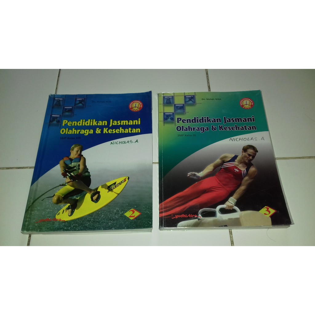 [Preloved] Buku Paket SMP Pendidikan Jasmani Olahraga dan Kesehatan penerbit yudhistira KTSP 2006