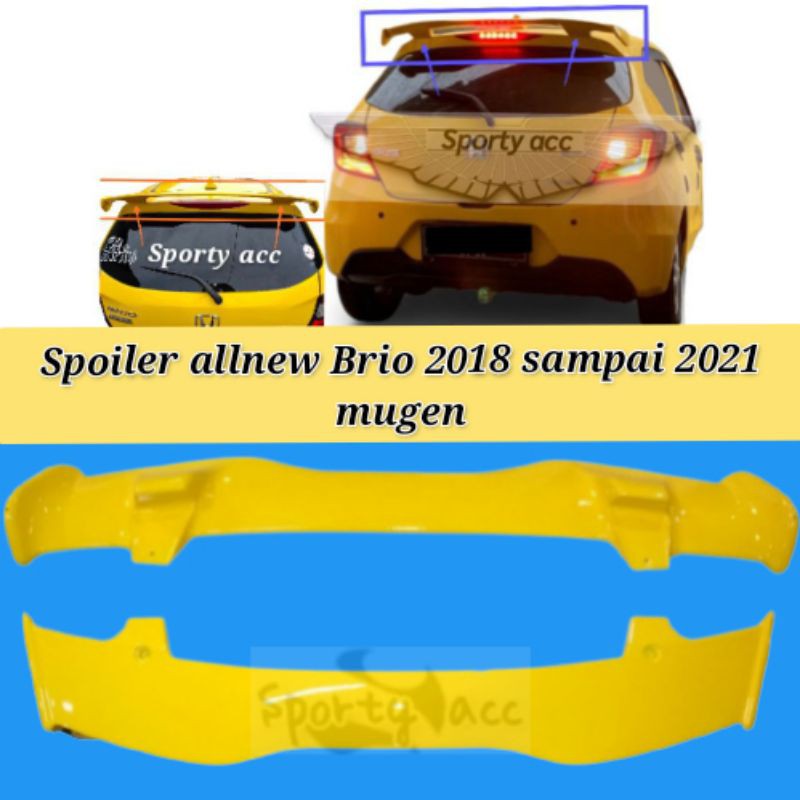 Spoiler All new Brio 2019 - 2022 model mugen