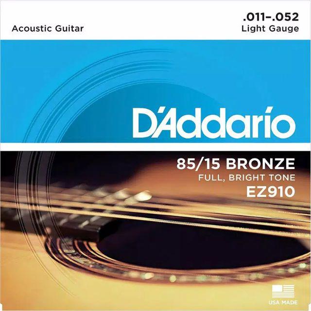 Senar Gitar Daddario D'addario Akustik String EZ890 EZ900 EZ910 EZ920-EZ910