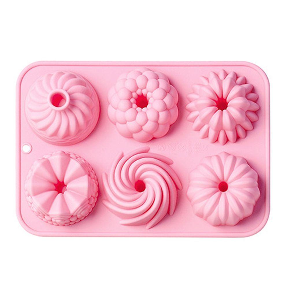 Top 3D Muffin Cup Baking Soap Mould Alat Dekorasi Kue Cetakan Jelly Dome Mousse