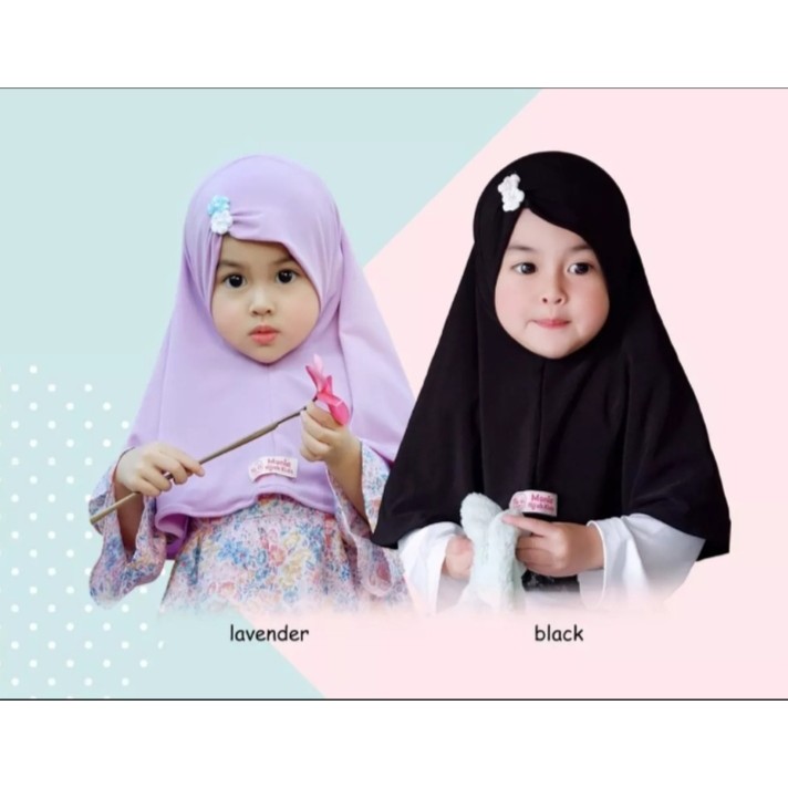 jilbab anak bayi SALWA / 3 bulan - 2 tahun / kerudung anak terbaru/hijab anak perempuan