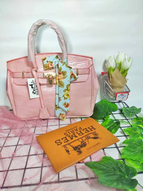 HB croco size 30 tas wanita termurah tas fashion bisa di slempang tas wanita slempang