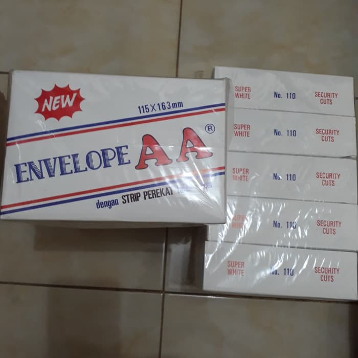 AMPLOP SURAT ENVELOPE AA 115 x 163 mm