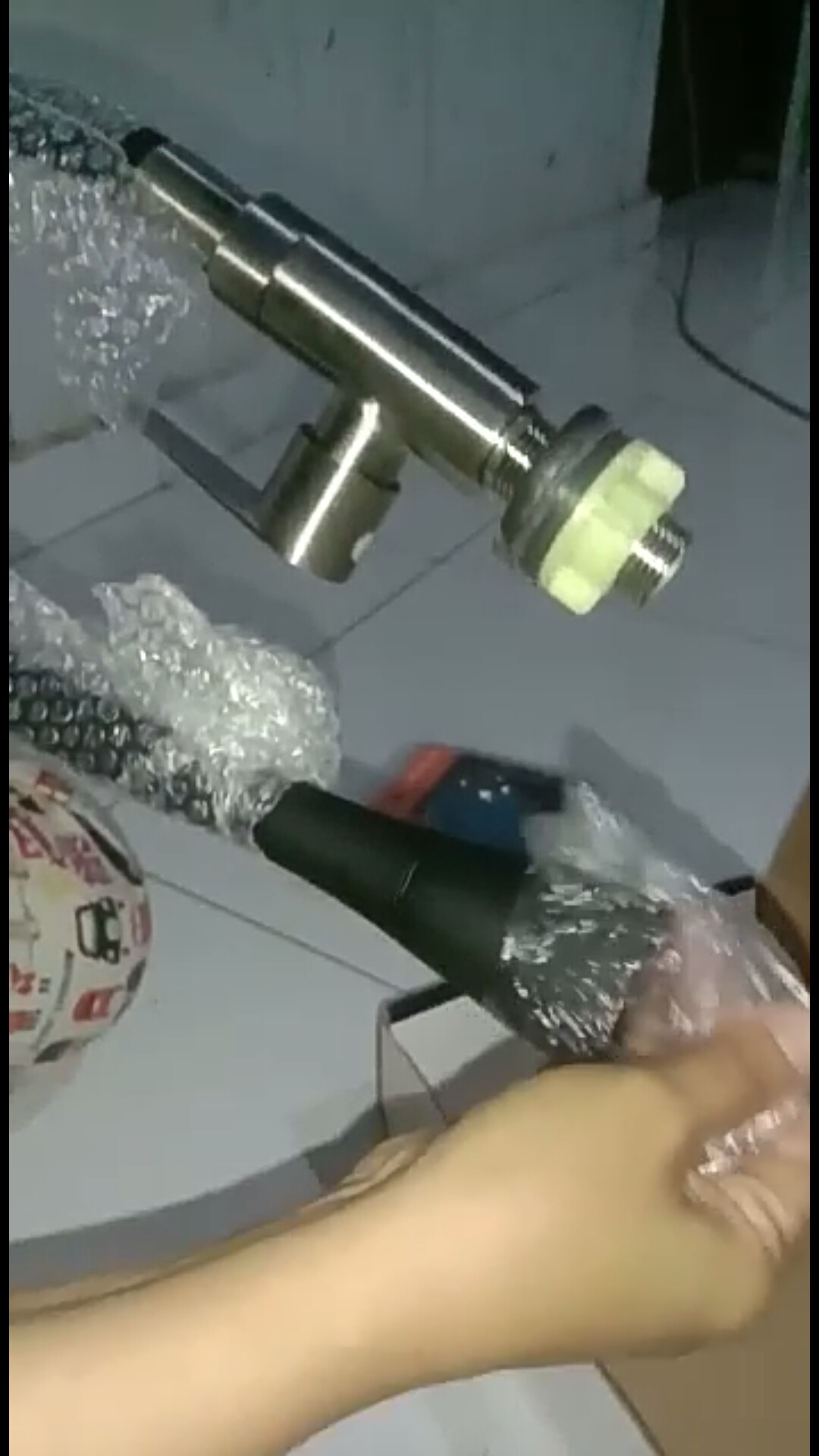 Kran Angsa Meja Fleksibel Soligen Stainless Sus304