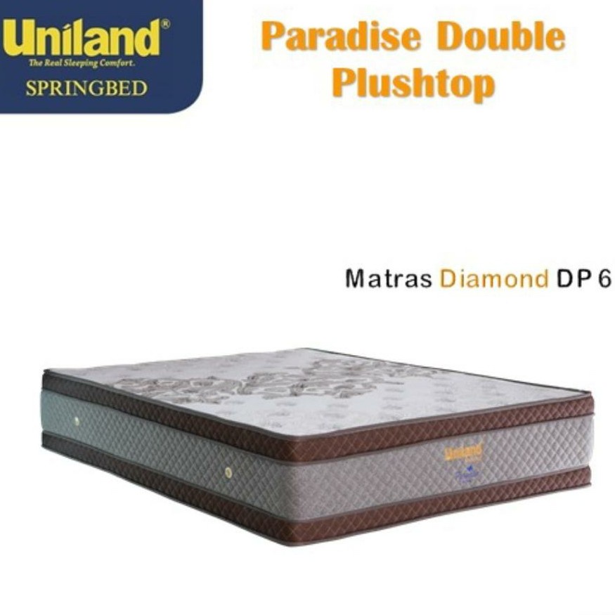 Kasur Springbed Uniland Paradise Double Plushtop 180 x 200 cm