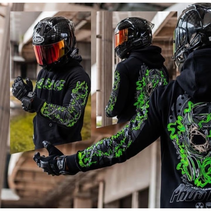 Jaket Sunmori Hoodie Onestreet Riderhrx Olo Japan Engine