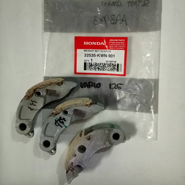 Kampas otomatis vario 125 & 150 original honda