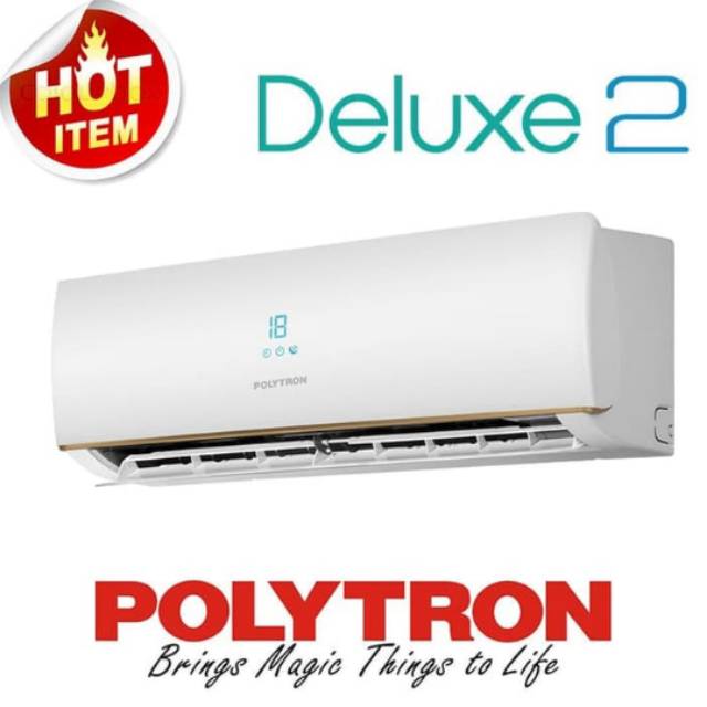 AC split Polytron 05pk type deluxe 05vxm terpasang di Cirebon