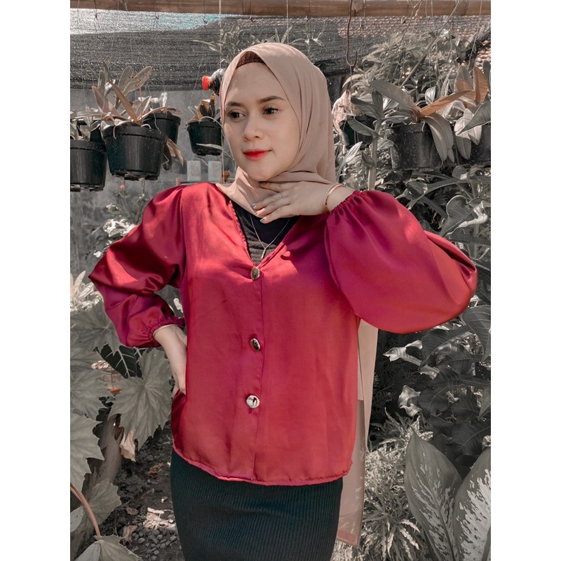 blouse rayya // grosir baju lebaran // blouse kekinian