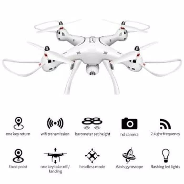 DRONE TERLARIS SYMA X8PRO GPS Wifi 720p FPV Drone Return to Home