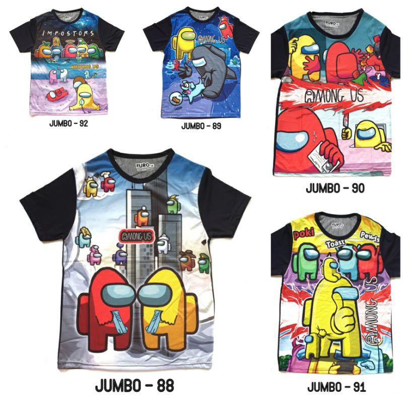 FURO Jumbo Kaos Anak Laki Laki