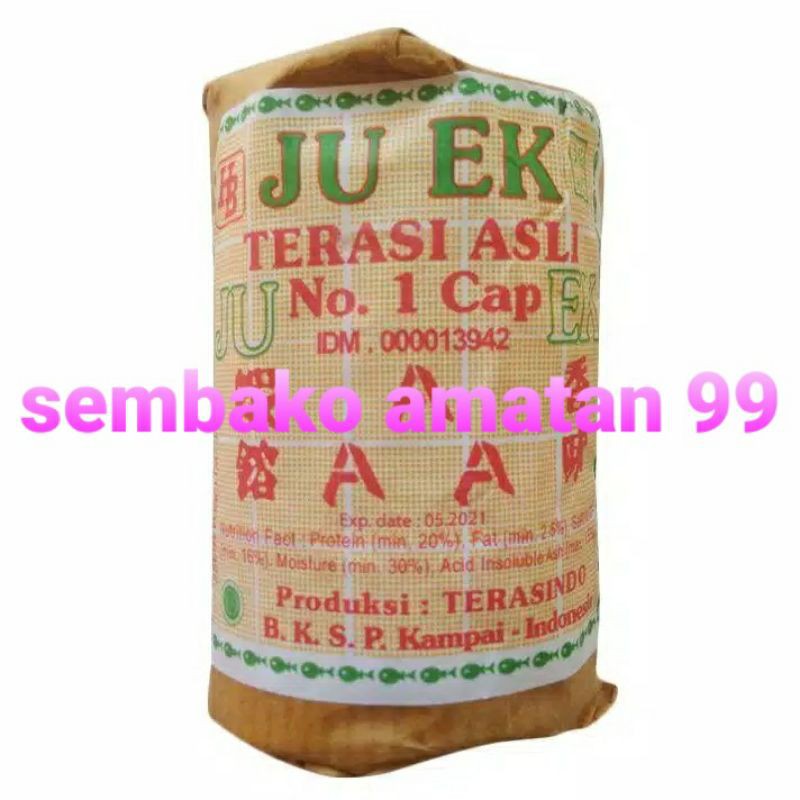 

Terasi Ju Ek - Juek Terasi Asli Cap Aaa Medan 135 Gram