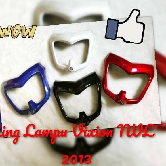 [KD]-598 -88 List Lampu Depan Vixion 2013 / Cover Lampu Depan Vixion / Ring Lampu Vixion 2013  NVL#