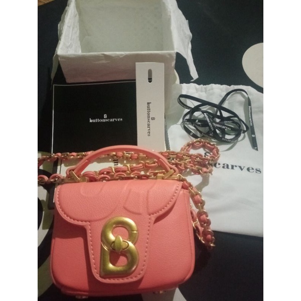 Alma Flap Bag Micro apricot Buttonscarves