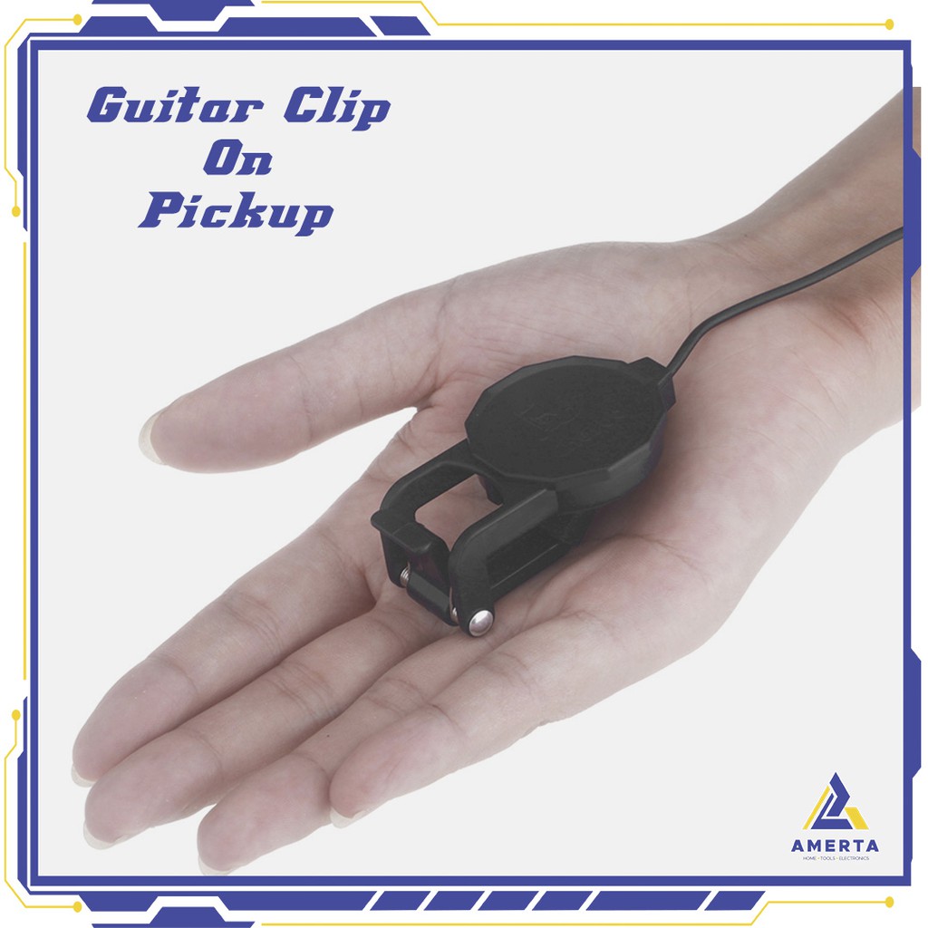 Cherub Gitar Clip-on Pickup - Black