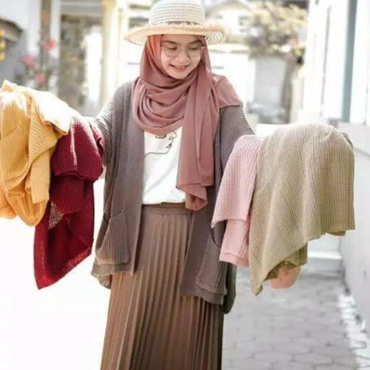 [KODE KRQFJ] Cardigan rajut oversize [LEBIH TEBAL] cardigan rajut XXL | Cardigan rajut jumbo