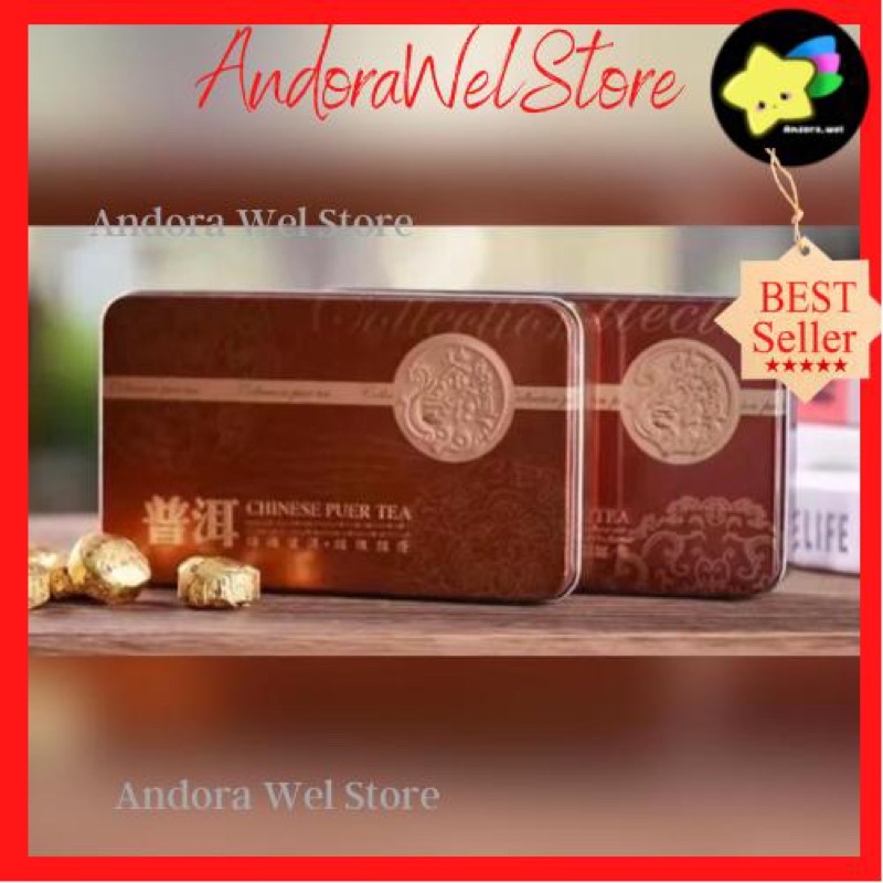 

Chinese Tea Pu Er Gift Box 15pcs Aroma Wangi Ketan Teh China Herbal