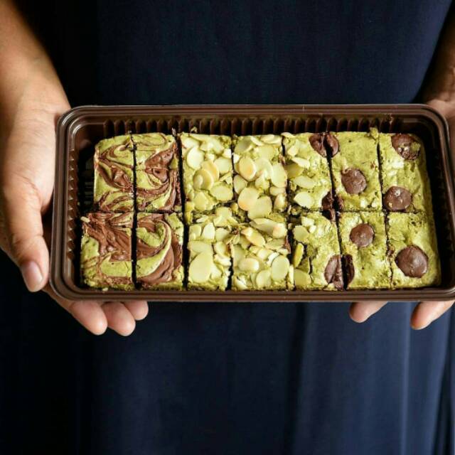 

Brownies Matcha