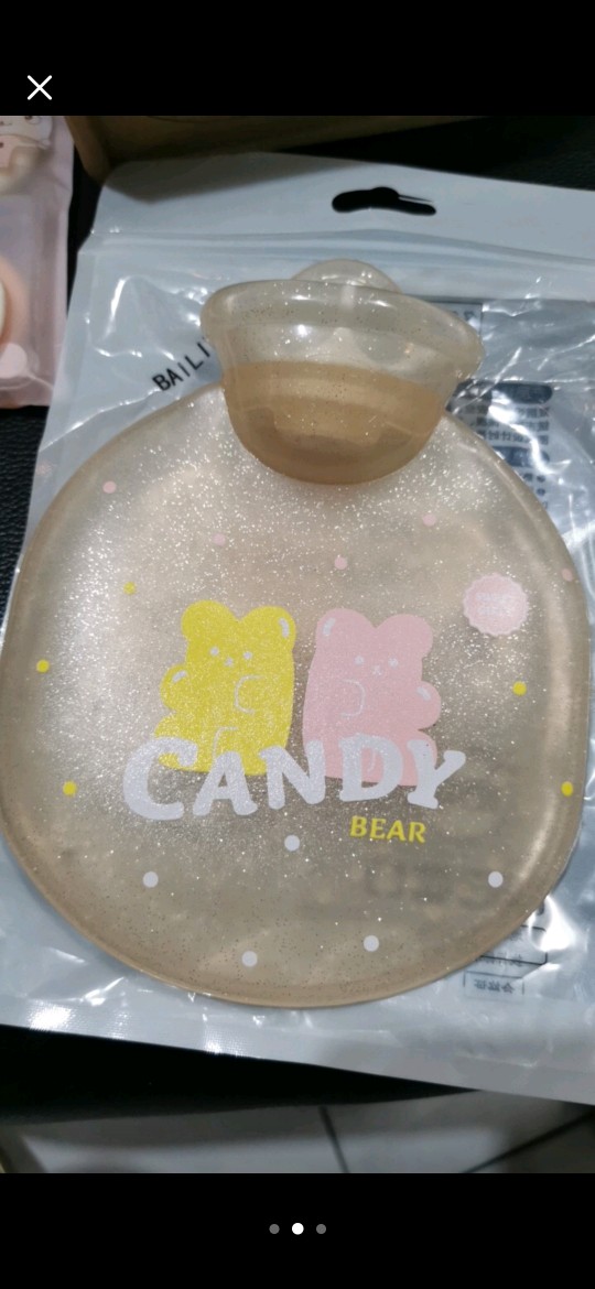 Rumauma Transparant Warmer Bag Glitter Candy - Kantong Penghangat Lucu