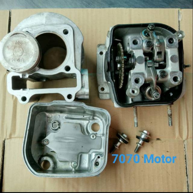 Boring head honda Beat POP original copotan
