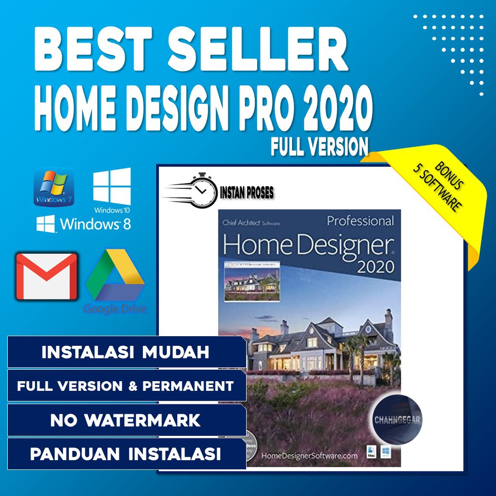 LINK | HOME DESIGN PRO 2020 | Software Design Grafis Arsitektur Komputer Windows DVD Laptop Vector