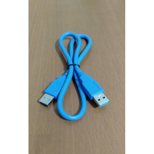 KABEL USB MALE TO MALE 60 CM V 3.0 / MALE MALE  60 CM V3.0