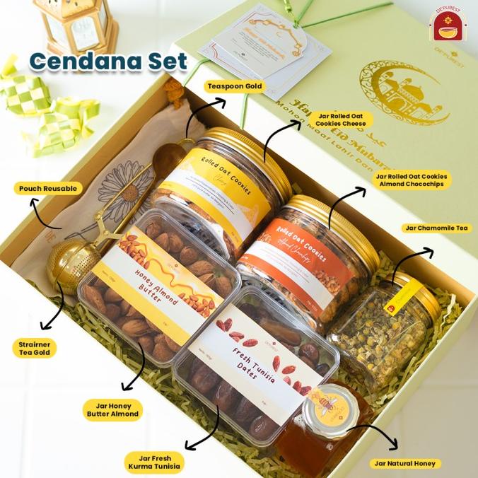 

Cendana Set-Hampers Lebaran Idul Fitri Parcel Ramadhan Kue Kering Madu Lapakjhugia