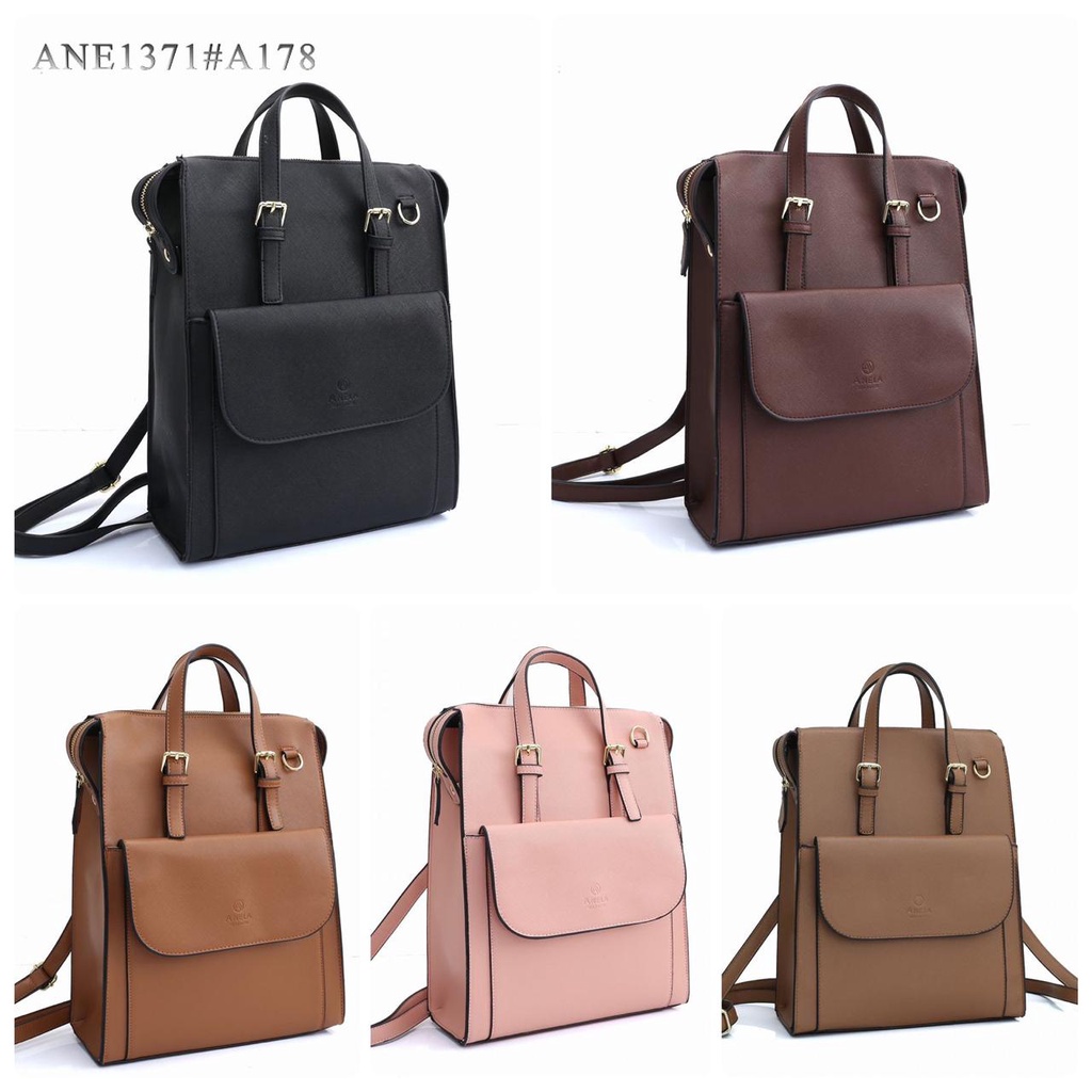 ANELA LYNE RANSEL BACKPACK KOREA ZALFA 1371#A059/A178 ORIGINAL (RESTOCK)