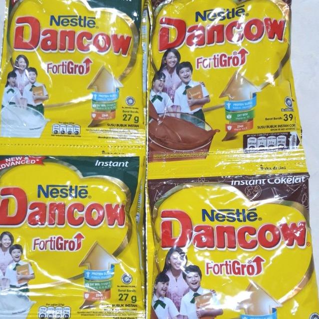 

Terjangkau Dancow FortiGro Putih Coklat - 1 Renceng 10 Sachet