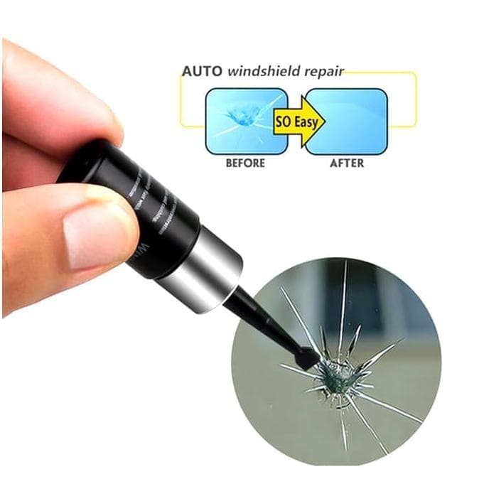 Quickly stick Anti Retak Windscreen praktis