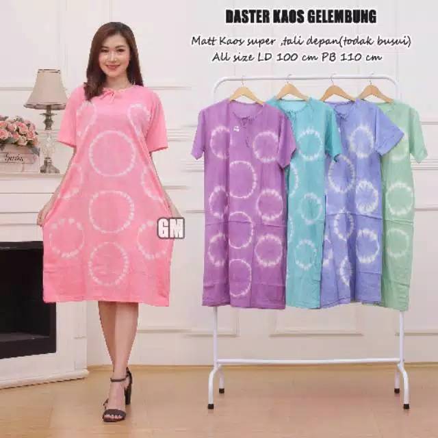 DASTER KAOS BATIK| Motif ABSTRAK | model TALI | LD120 DASTER KAOS