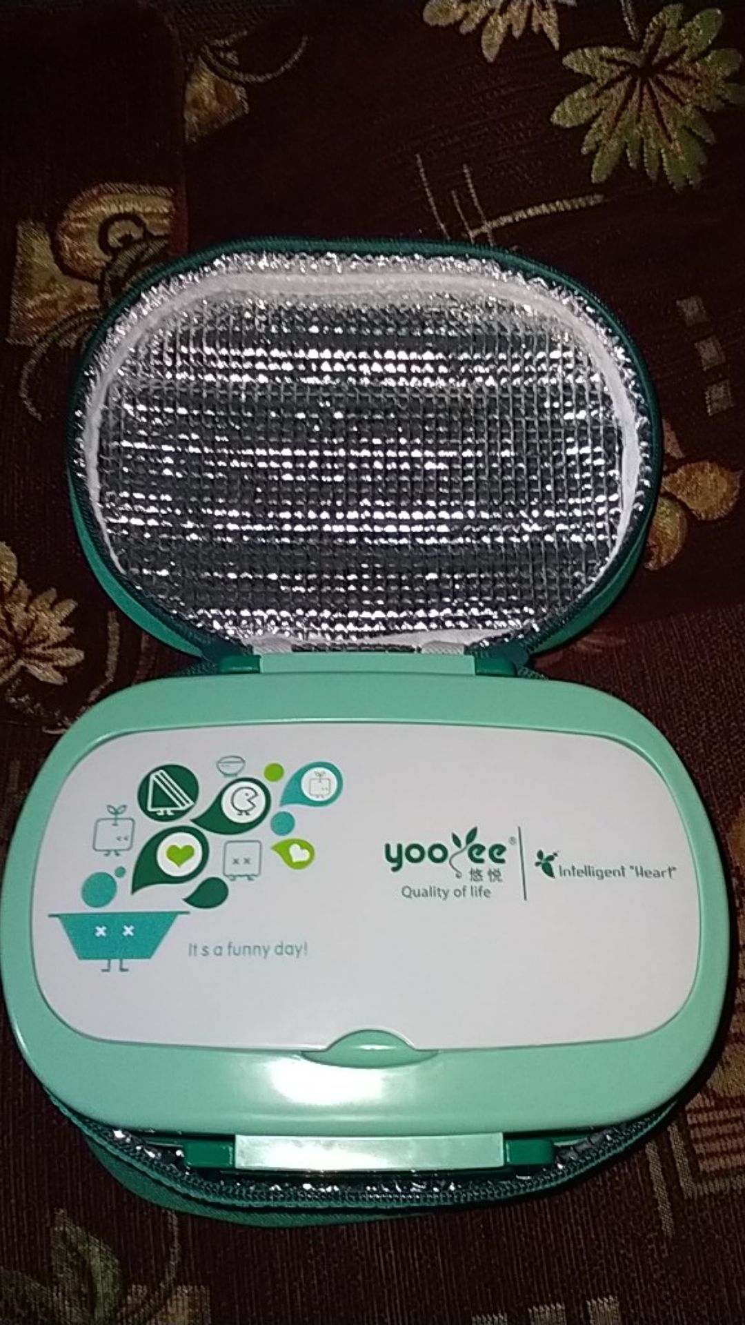 Tempat Makan Praktis Yooye 591 Orange & Green