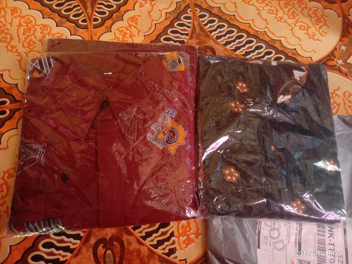 Gamis Batik New (cod) Terlaris