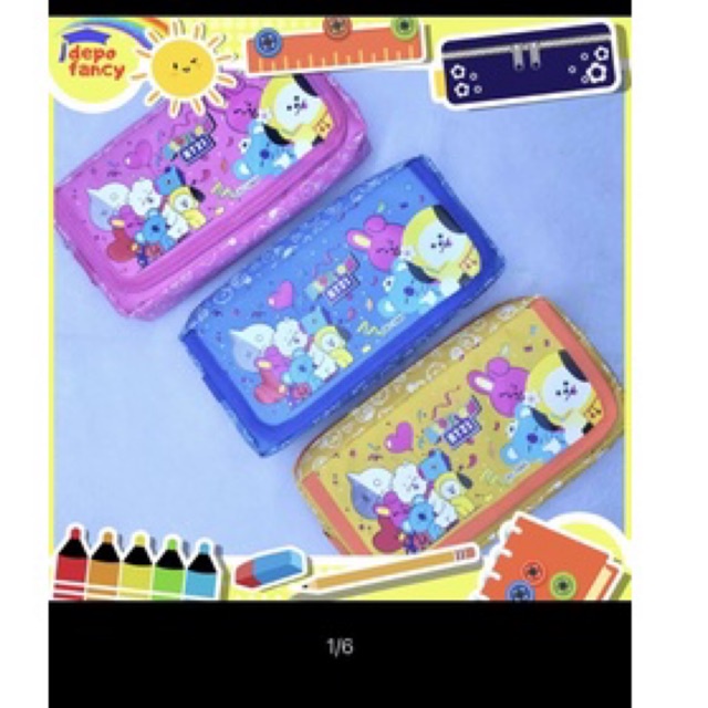 

Tempat Pensil bT21 Kotak Pensil resleting Murah