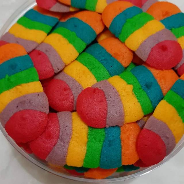 Lidah kucing rainbow