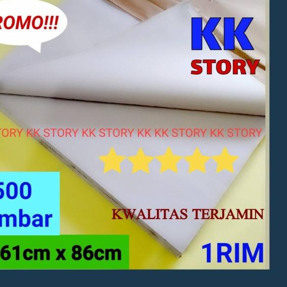 

✳ Kertas Flip Chart Koran Buram Untuk Flipchart 60 X 90 - 1 rim ❉