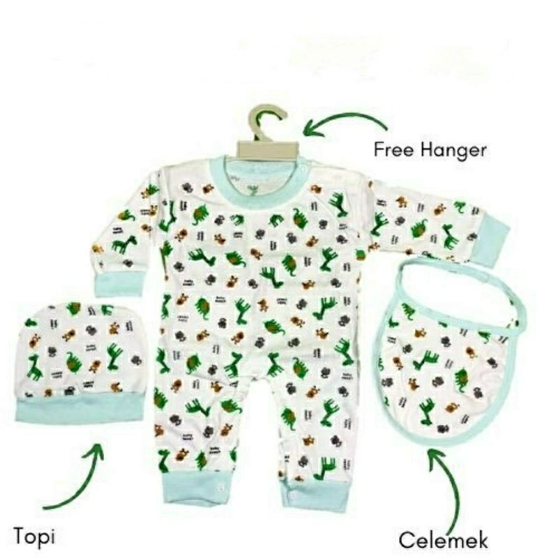 Sleep Suit Baby 3in1 - BAJU BAYI SNI