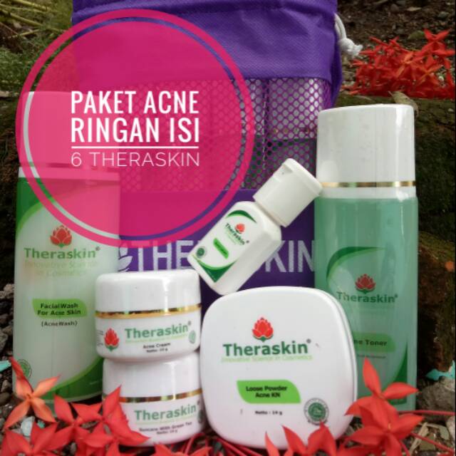 Theraskin Paket Acne Ringan Isi 6/Theraskin Paket Acne cream