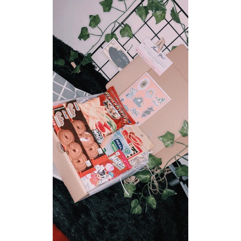 

(COD) SNACK BOX HAMPERS GIFT BOX BIRTHDAY GIFT HADIAH ULANGTAHUN HADIAH LUCU BOX JAJANAN