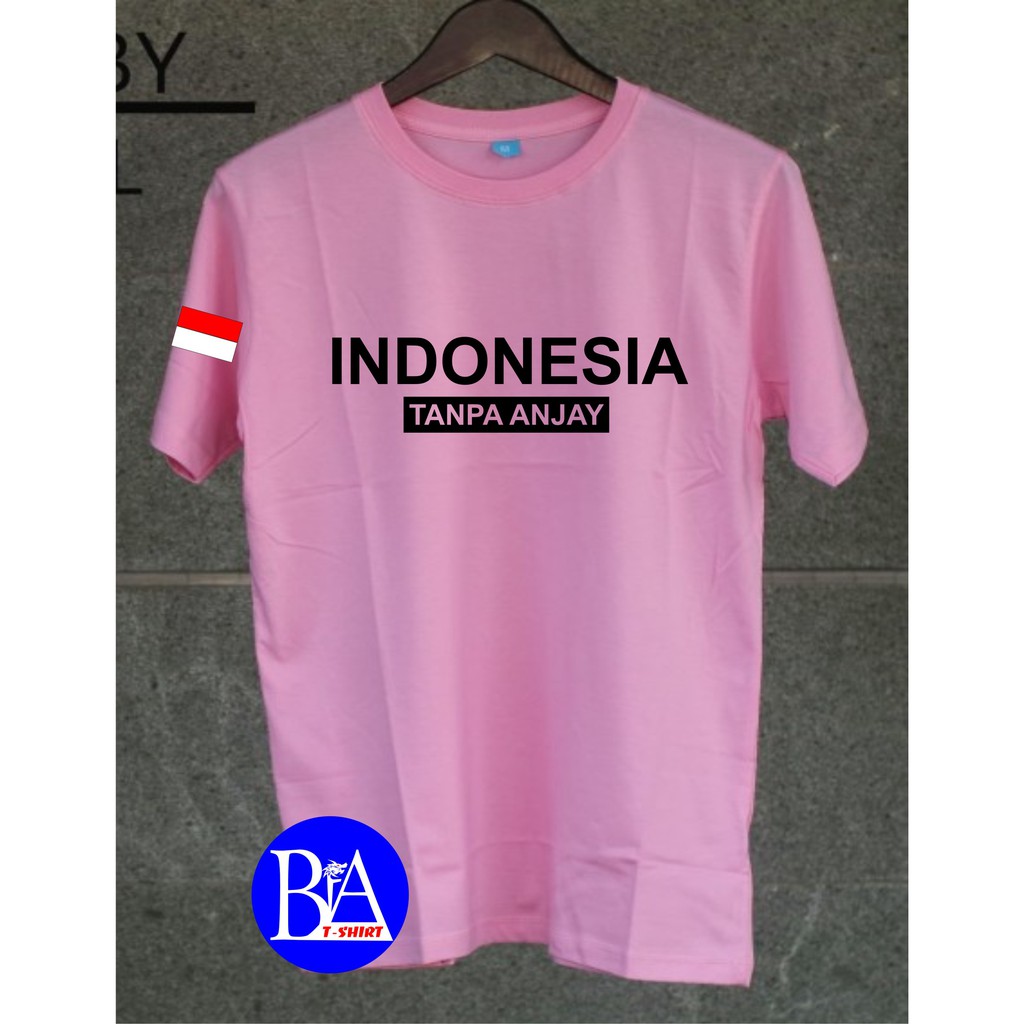 COD/KAOS INDONESIA TANPA ANJAY/KAOS EKSPRESI/KAOS HITS/KAOS BANDUNG/KAOS MURAH/KAOS DISTRO