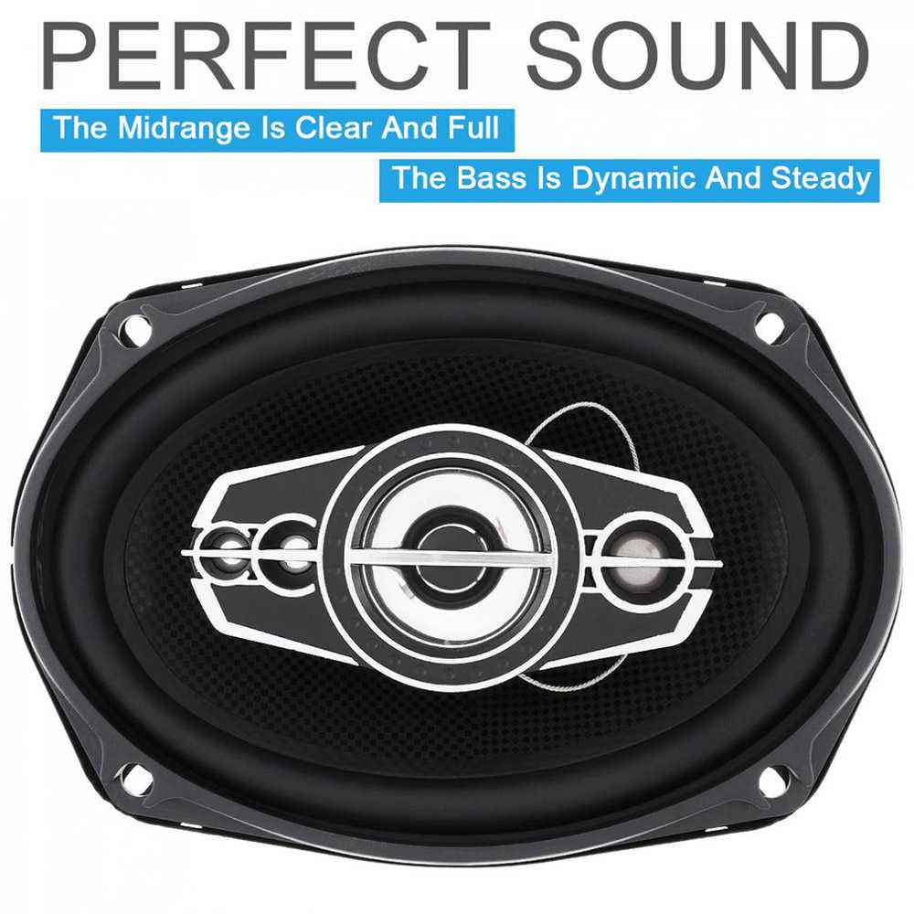Speaker Mobil  Set 2 Pcs coaxial subwoofer HiFi 6x9 Inch 800W 2 PCS - TS-6985
