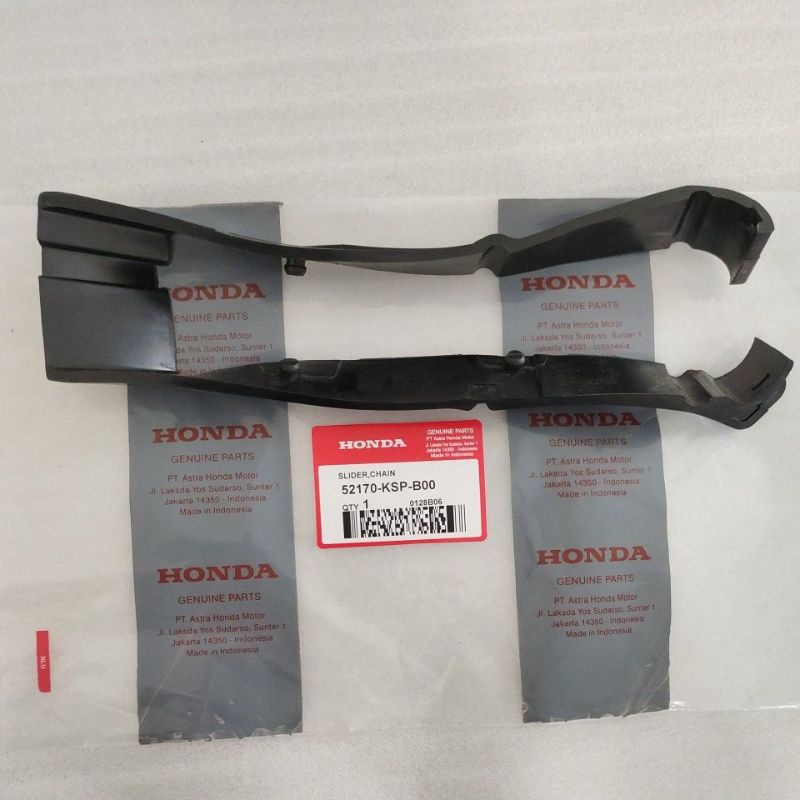 Karet tatakan tahanan rantai swing arm Honda Megapro new monoshock 2010 - Verza 150 ORIGINAL