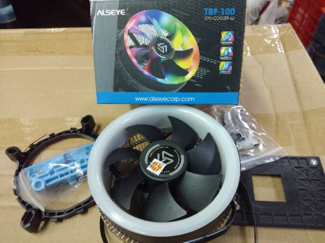 Alseye TBF-100 Fan Processor / CPU Cooler RGB