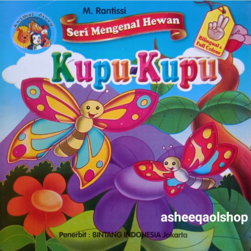 Jual Buku Dongeng Cerita Kupu Kupu Seri Mengenal Hewan Bilingual Shopee Indonesia