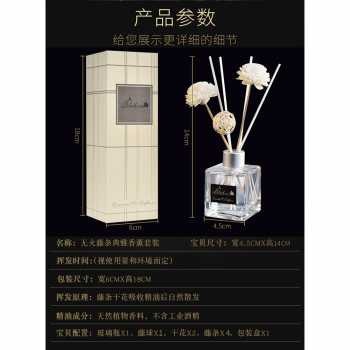 Taffware HUMI Black Rose Parfum Ruangan Aroma Diffuser 50ml DF-099