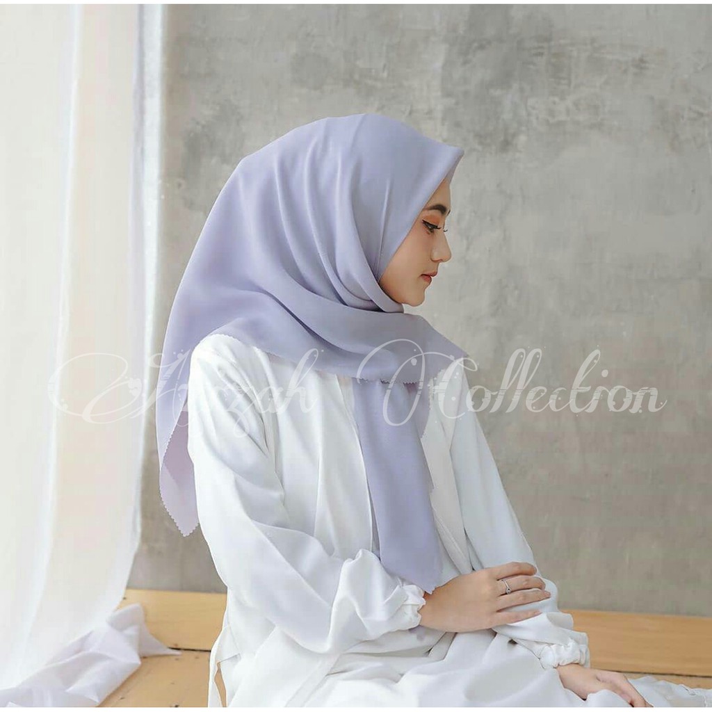 Bella Square Lasercut Hijab Segi Empat