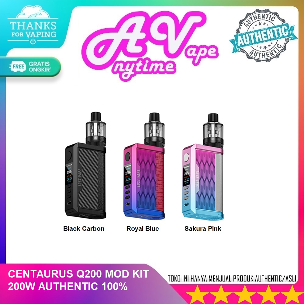 CENTAURUS Q200 KIT 200W ASLI 100%