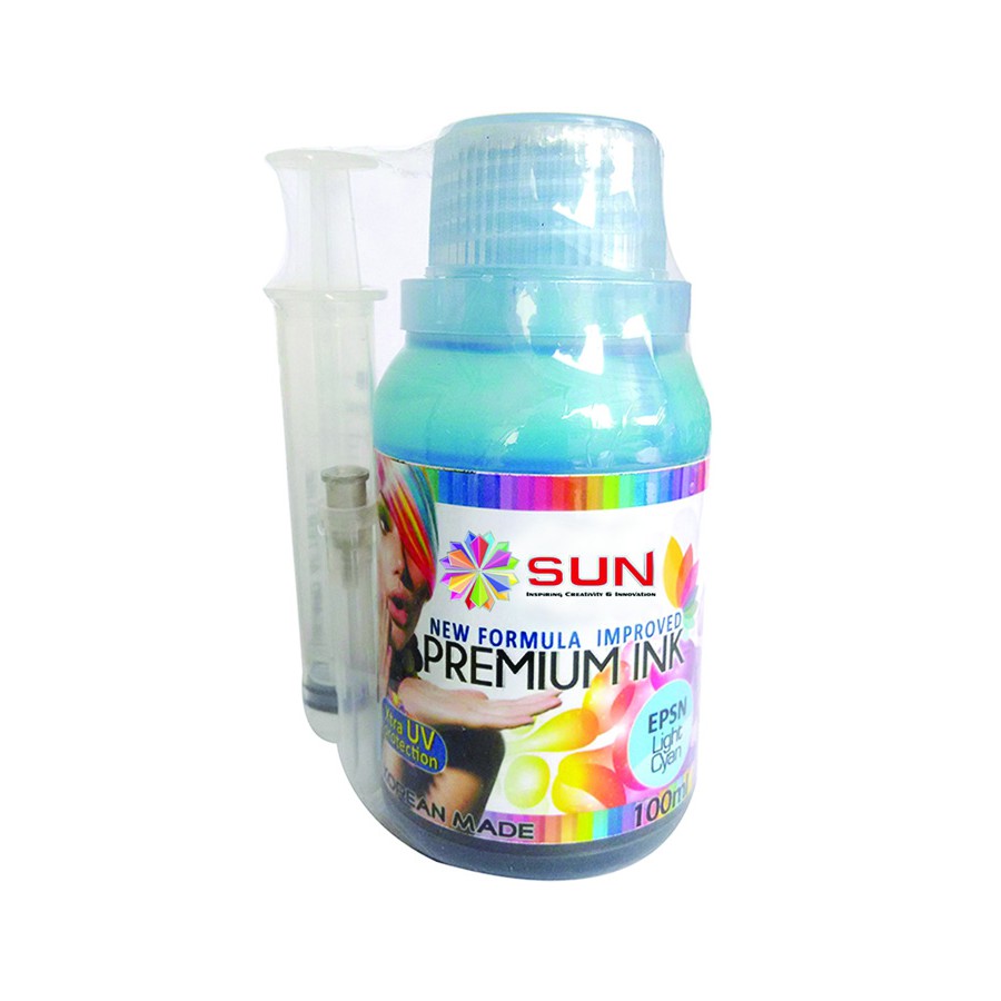 RISP100ELC | REFILL INK SUN 100 ML EPSON LIGHT CYAN ORIGINAL