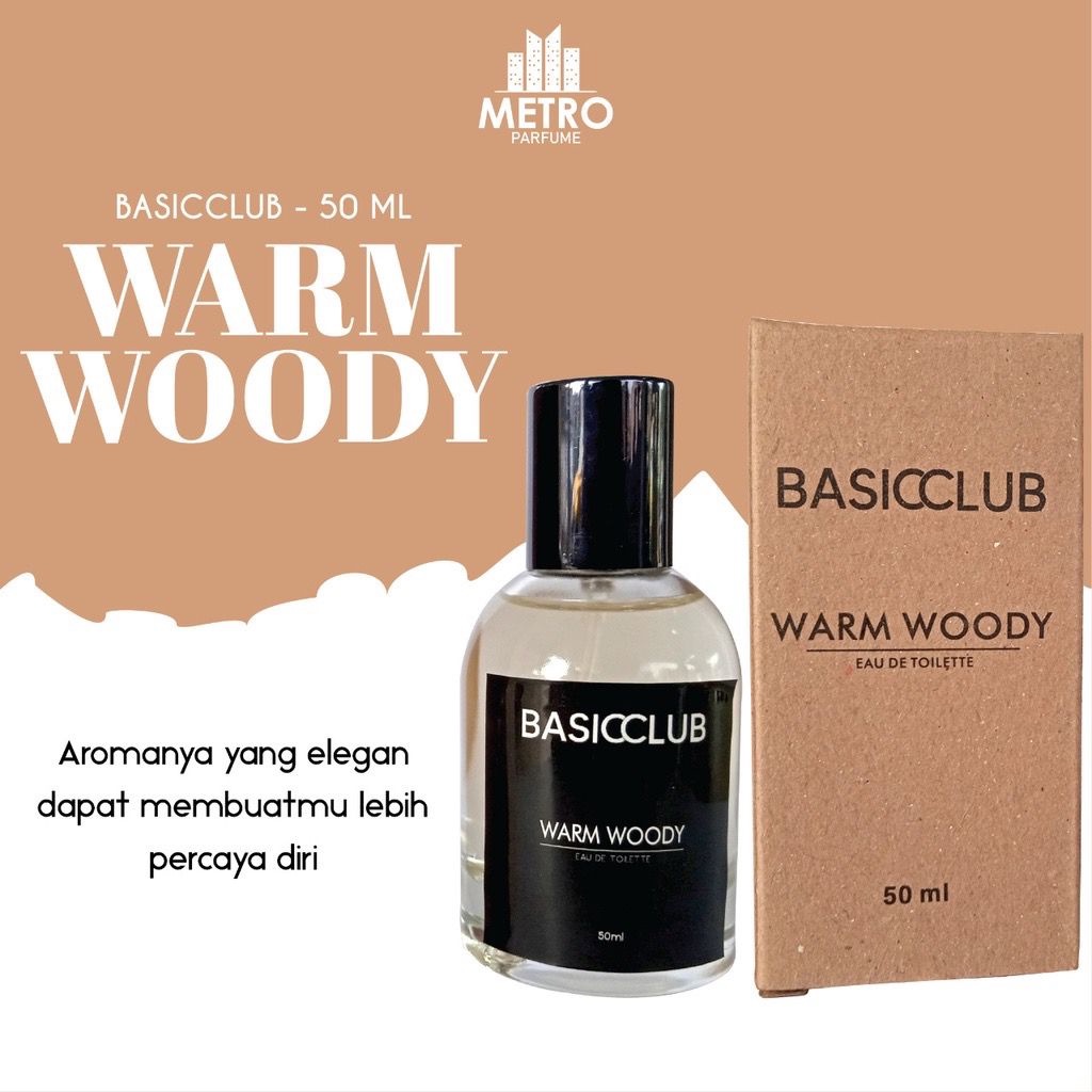 Basic Club parfume geamoore unisex basicclub geamoore parfume elegant eu de toilete-WARM WOODY